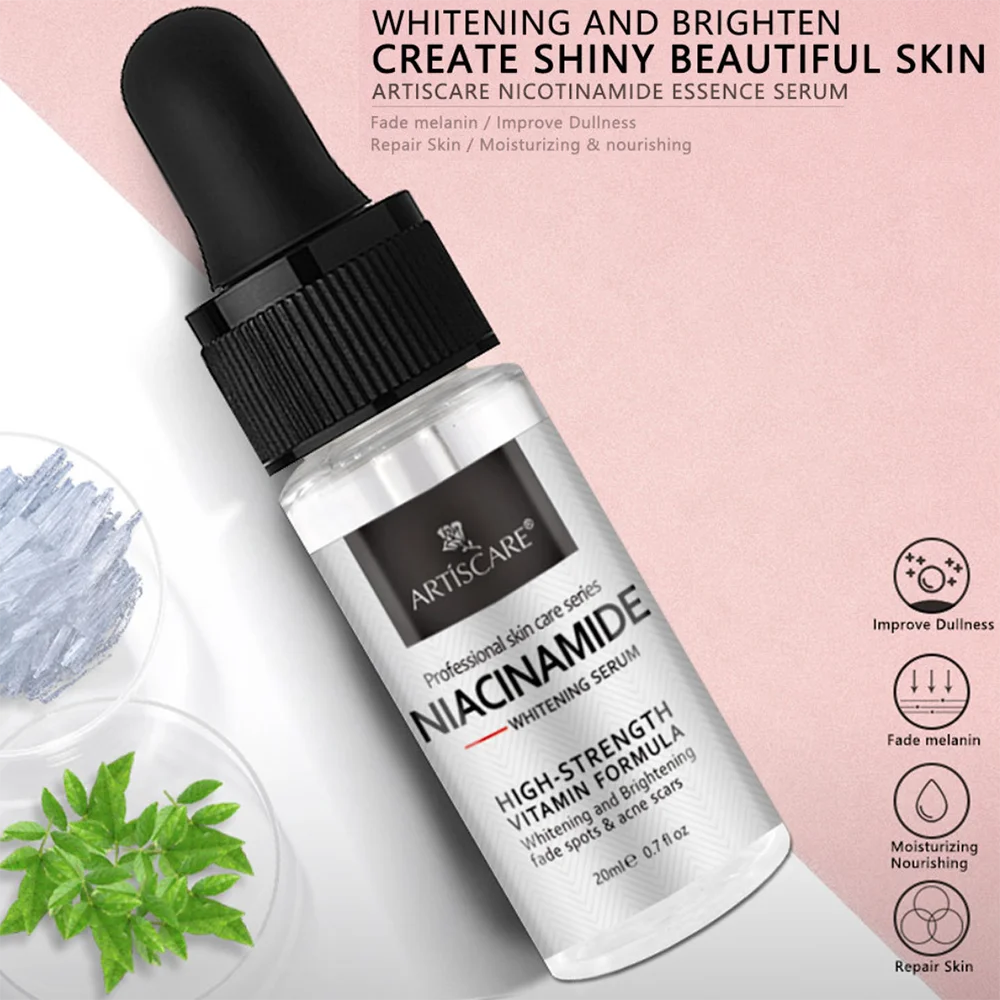 Niacinamide Siero Per Il Viso Acido Hialuronico Crema Faciales Niacinamida Suero Viso Antiarrugas Macchie Scure Rimozione Originale