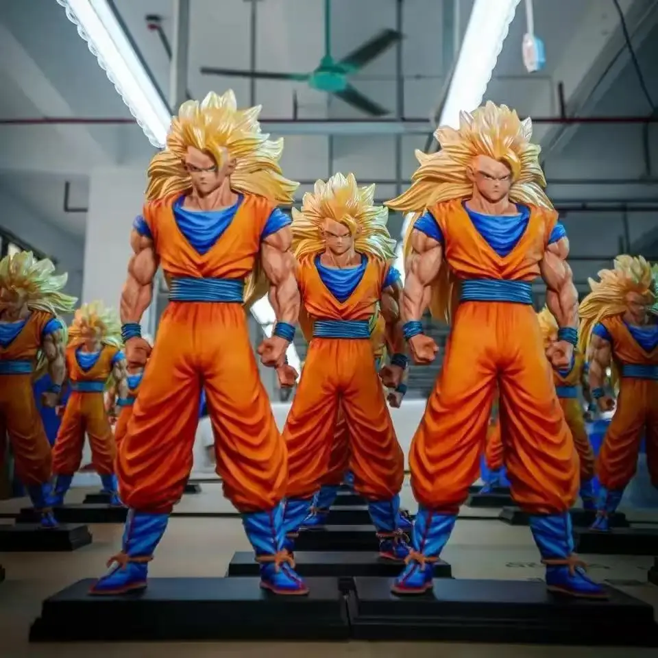 

Статуя Jt Dragon Ball Son Goku, аниме-фигурка Super Saiyan Ssj3 Goku, фигурка, модель, коллекция, декор для стола, игрушки, подарок на день рождения