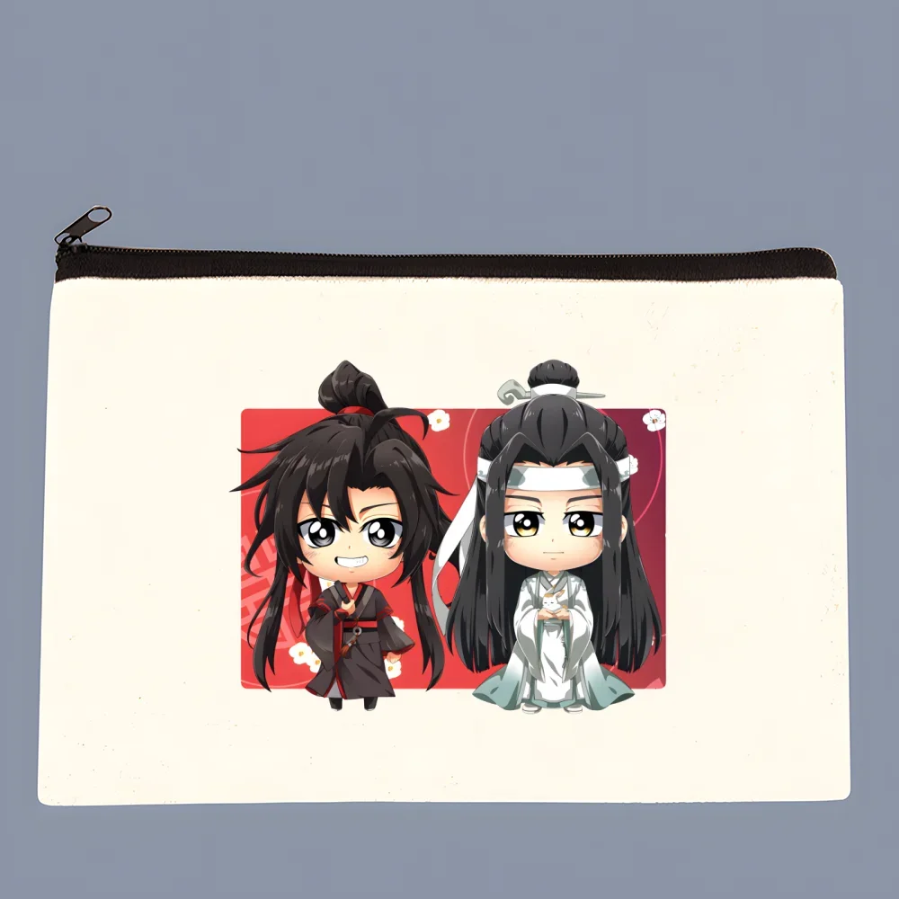 مو داو زو شي الجامح لان وانغ جي وي وو شيان قماش محفظة نسائية للعملات المعدنية مخصص محفظة نسائية للعملات المعدنية التوضيح مفتاح القماش الصغيرة البسيطة #5