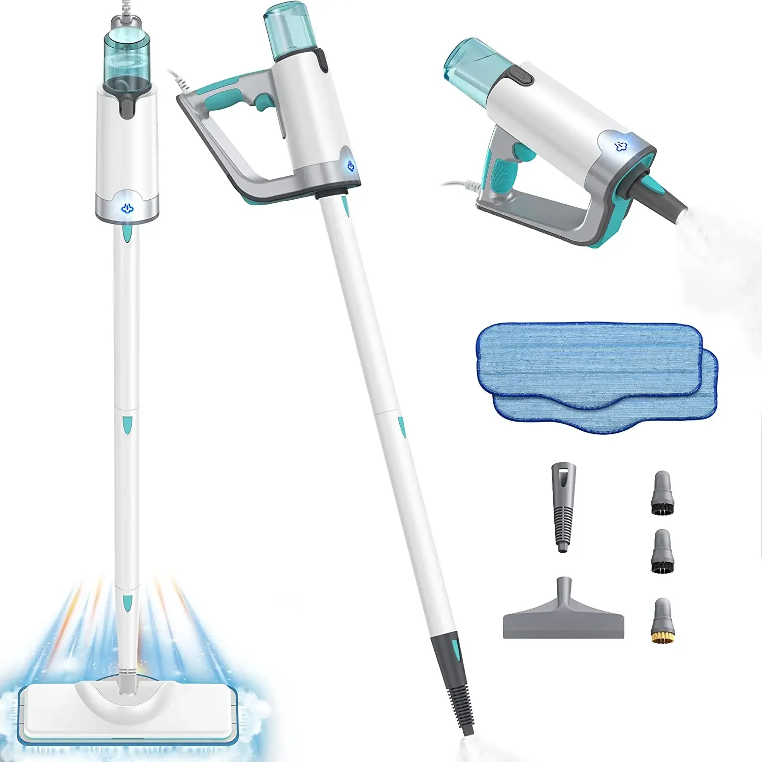 Fast heating detachable water tank 250ml multifunctional car cleaner steam mop cleaner floor clean mop