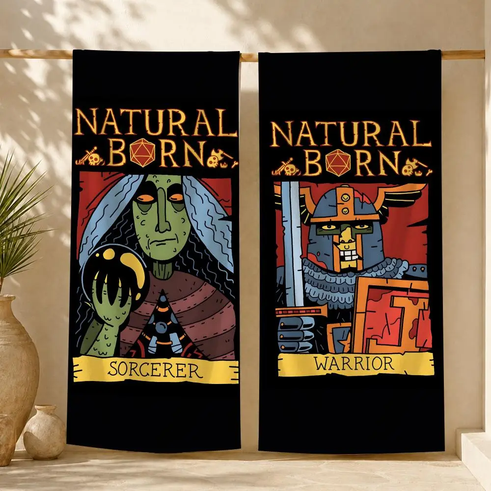 Dungeon Mayhem Towel ultra-fine fiber quick drying absorbent towel, beach swimming vacation beach towel