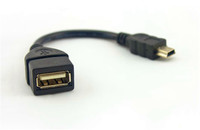 Mini test before send USB A Female to Mini USB B Male Cable Adapter 5P OTG V3 Port Data Cable For Car Audio Tablet For MP3 MP4