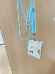 Cute Embroidered Dog Short Chain Case For Samsung Galaxy Z Flip6 Case Z Flip5 Z Flip4 Z Flip7 Cover Motorola Razr60 Razr50 ultra