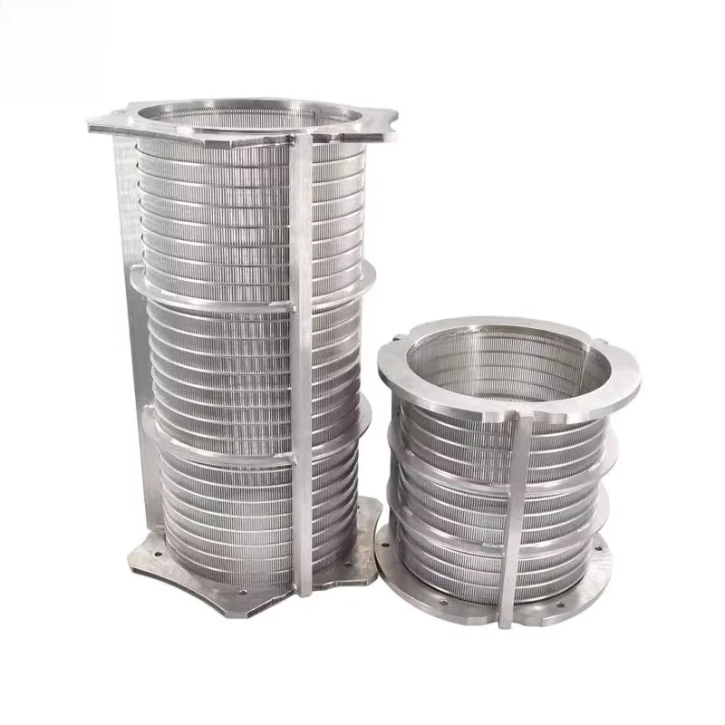 Pig manure liquid-solid separator Port type wedge screen filter Cow manure dehydrator Manure separator