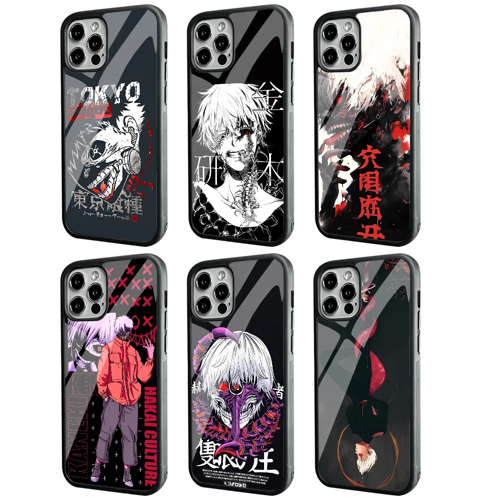 

Anime Tokyo Ghoul Phone Case Strong Magnetic For IPhone 16 15 14 13 Pro Max 11 12 Mini Alex Mirror For Magsafe Wireless Charging