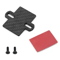 Carbon Fiber ESC Mount Plate For Traxxas Slash 4X4 2WD 1/10 Short Course Truck Upgrade Parts Kit