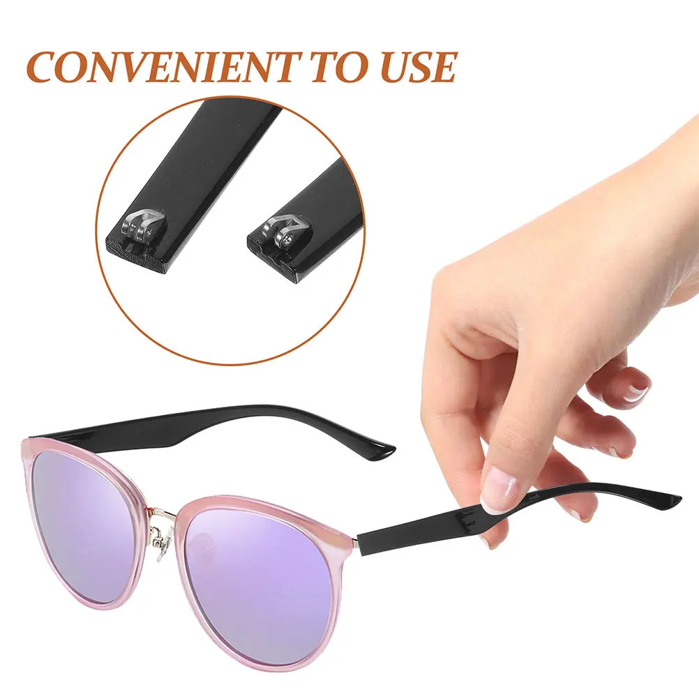 Eyeglasses Replacement Arms 9.5Mm Black Tr90 Universal Fit For Spectacle Repair Comfortable Secure Temple Legs Labor