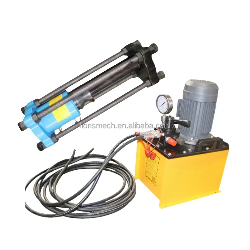 Portable Manual Excavator Electric Hydraulic Press Machine 4-Pole Integrated Pin Removal Chain Sleeve Press Core Motor Component