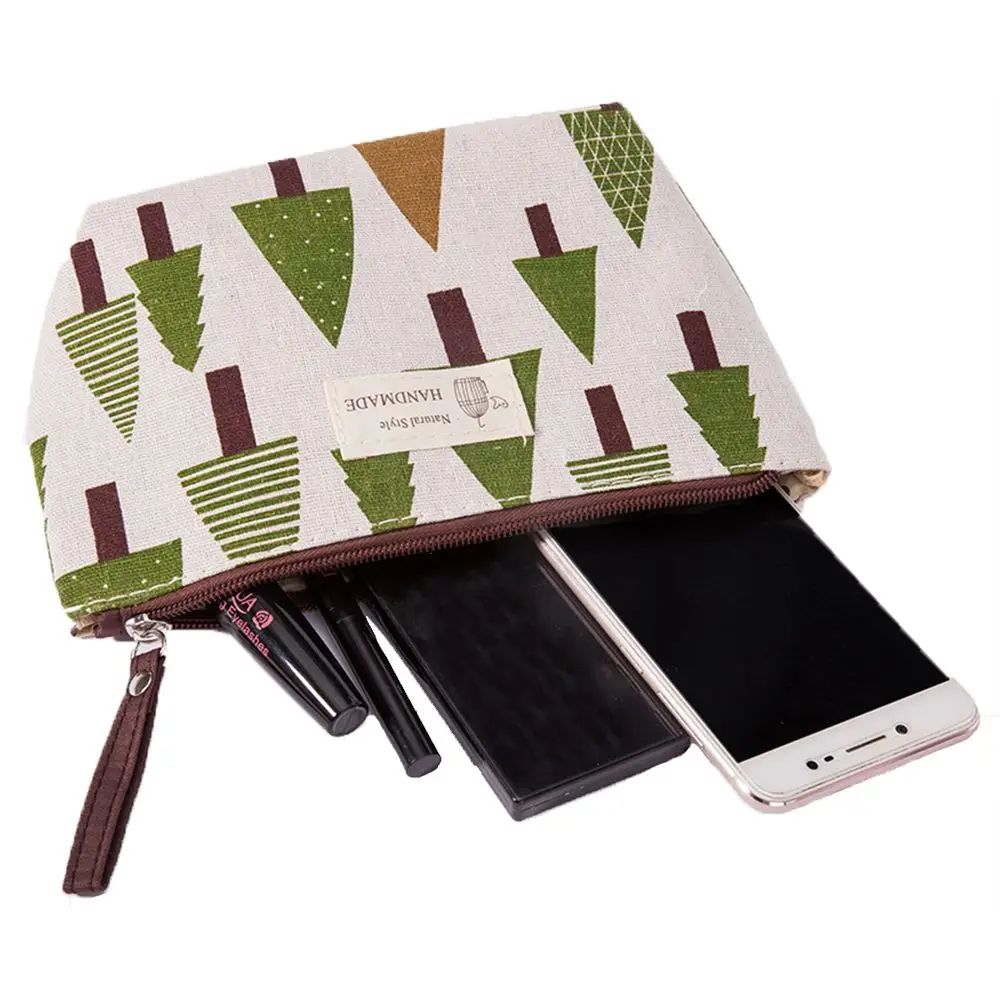 キャンバス旅行動物柄ポータブルウォッシュポーチ化粧バッグトイレタリーケース収納バッグ化粧品オーガナイザー