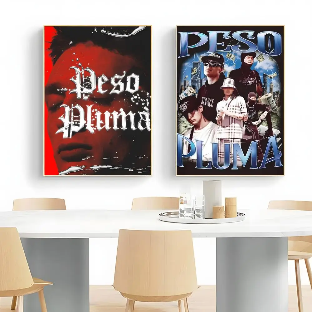 trendy singer P-Peso Pluma Poster Wall Art Print Decorative Mural Home Decor Gift Unframed
