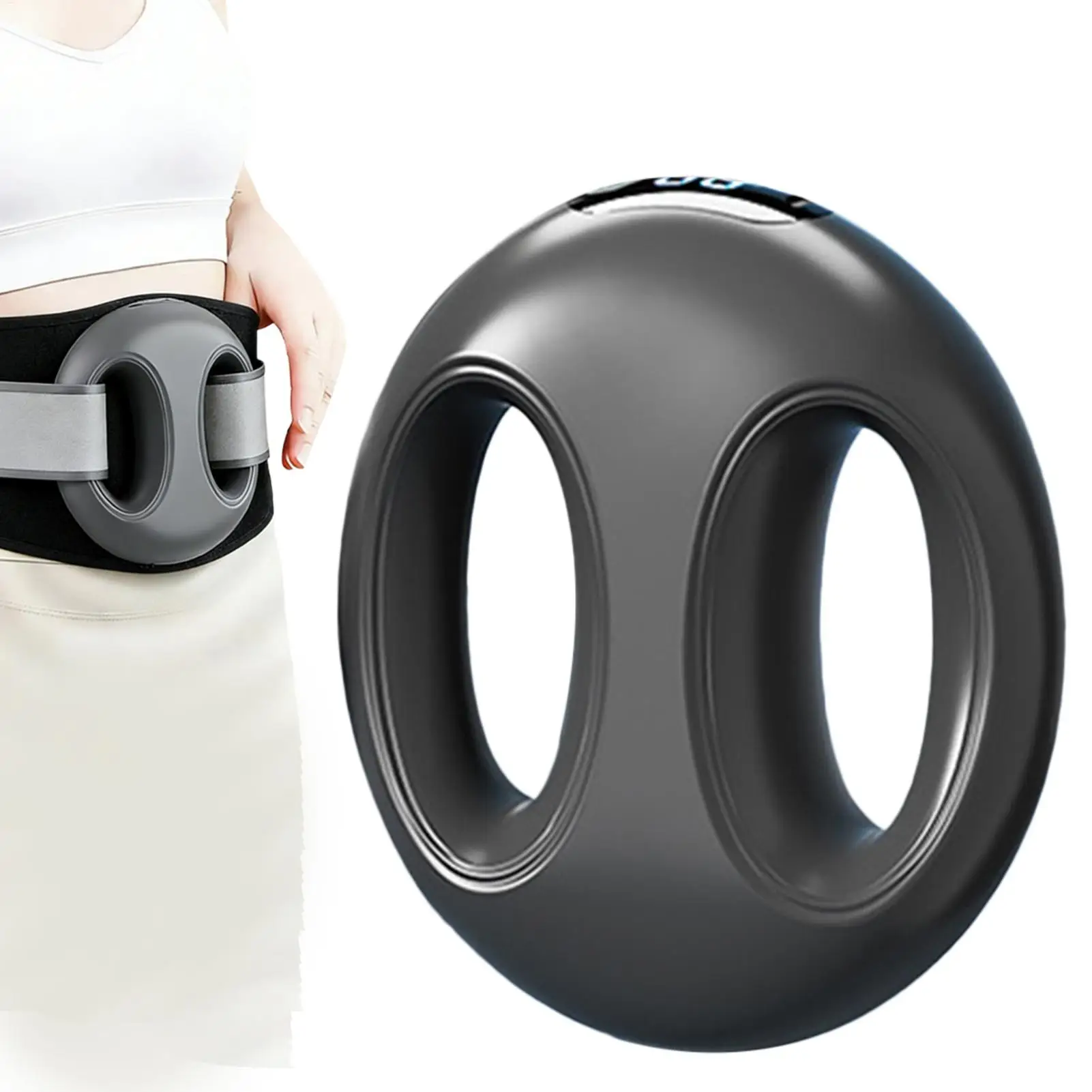 9 Intensity Levels Massage Machine For Back Quiet Muscle Vibrator Ring Electric Body Massage Tools Cellulite Fat Tissue unisex