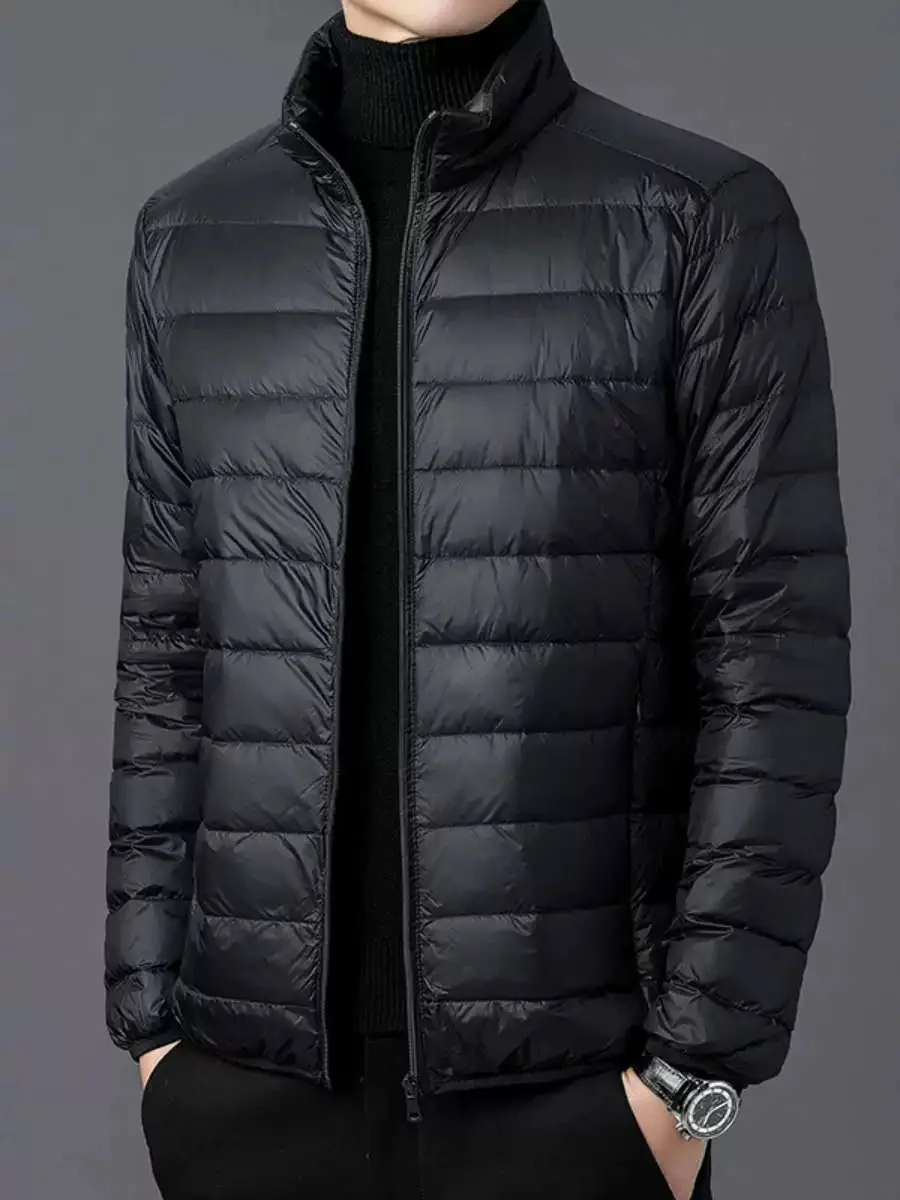 

Легкая хлопковая куртка мужская с воротником, теплая, зимняя, модная, повседневная, молодежная верхняя одежда, бренд Tagkita