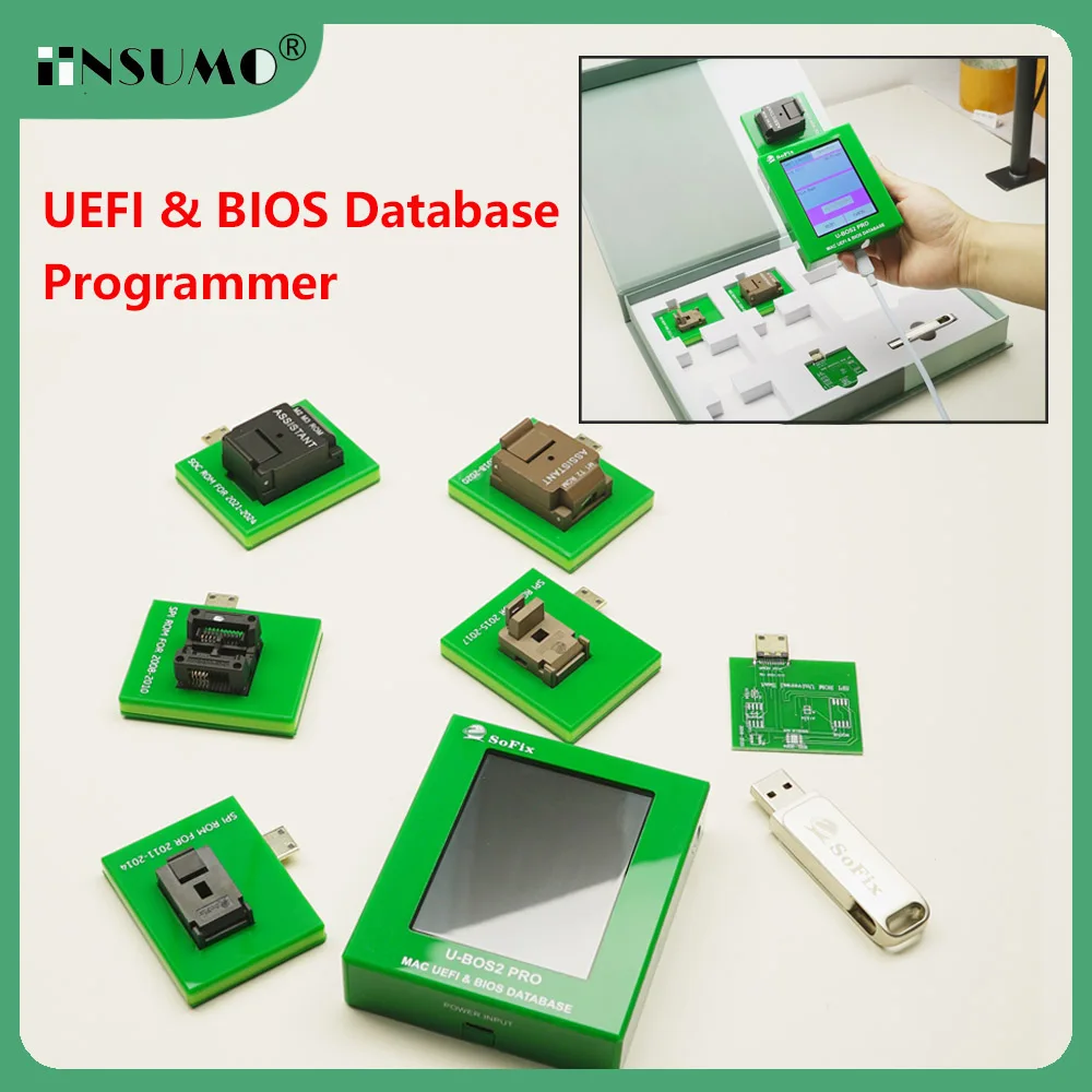 مبرمج SoFix U-BOS2 Pro ROM لمساعد البيانات UEFI BIOS لأجهزة Macbook 2008-2024 iMac Database أداة إصلاح احتياطية للقراءة والكتابة #1