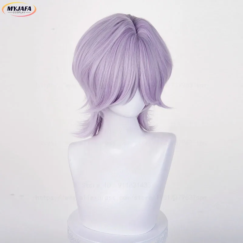

High Quality Saja Boys Mystery Cosplay Wig Kpop Demon Hunters Heat Resistant Synthetic Hair Anime Movie Wigs + Wig Cap