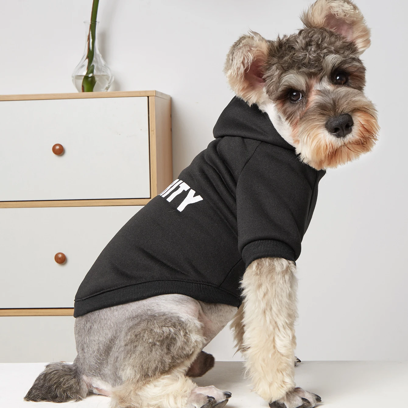 Dog sweatshirt,Keep Your Dog Cozy and Secure with this Stylish Printed Pet Hoodie!