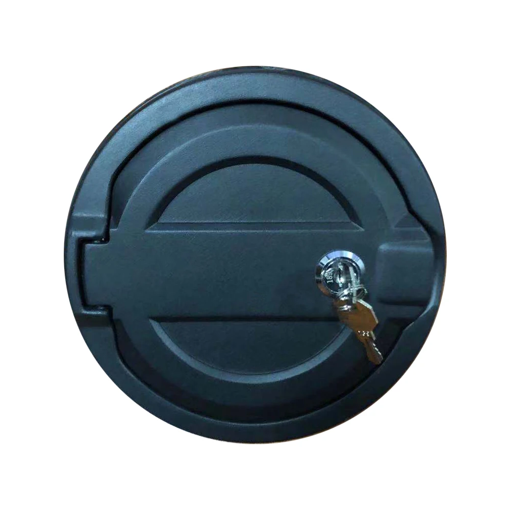 Aluminum Gas Cap Fuel Filler Door Cover for Jeep Wrangler JL 2018-2022 LANTSUN JL1148