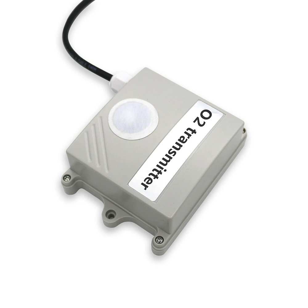 Modbus 485 Output 24V Gas Concentration Detector Sensor Industrial Oxygen Sensor for Environmental Monitoring