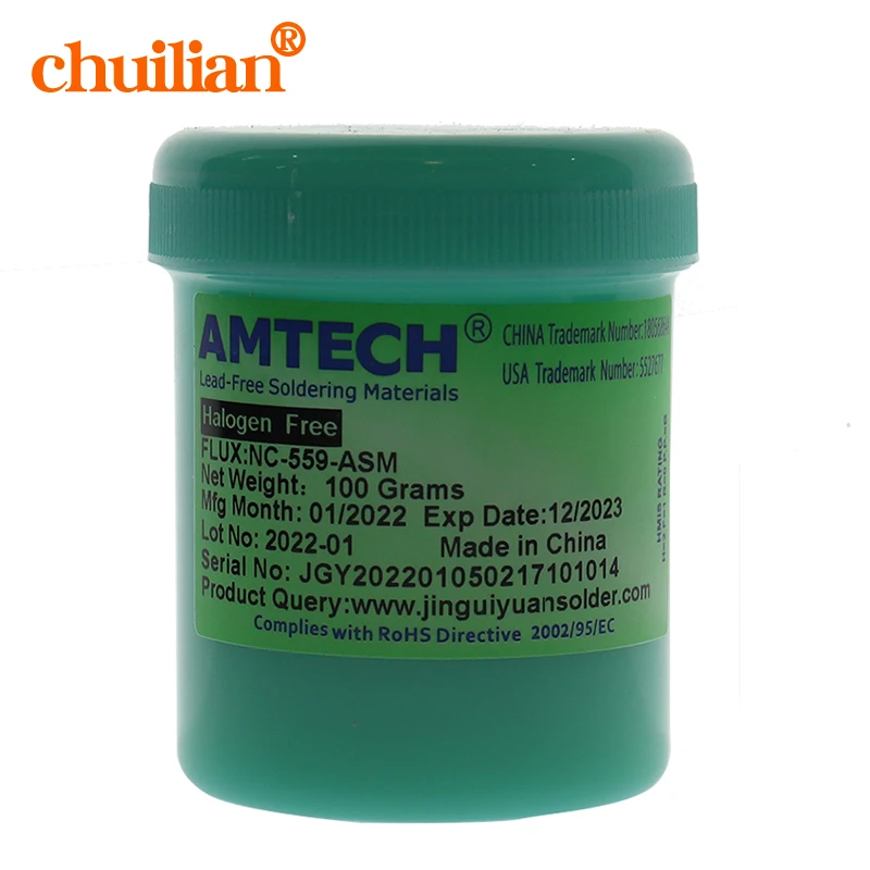 AMTECH NC-559-ASM 100g Leaded Free Soldering Flux Welding Paste!