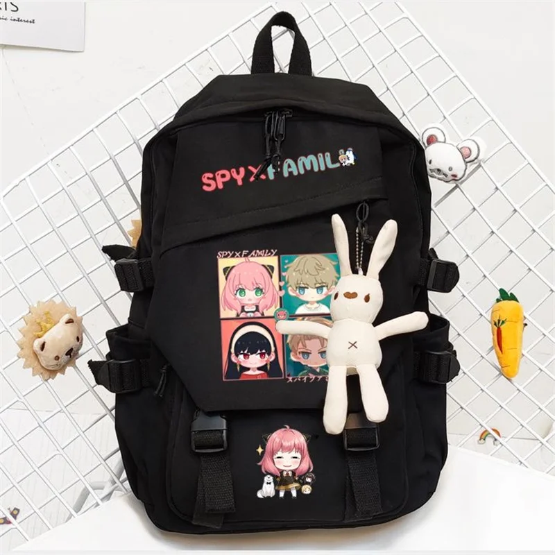 Anime SPY×FAMILY Cartoon Backpack Teenarges Schoolbag Men Women Fashion Outdoor Shoulder Laptop Book Bags Mochila