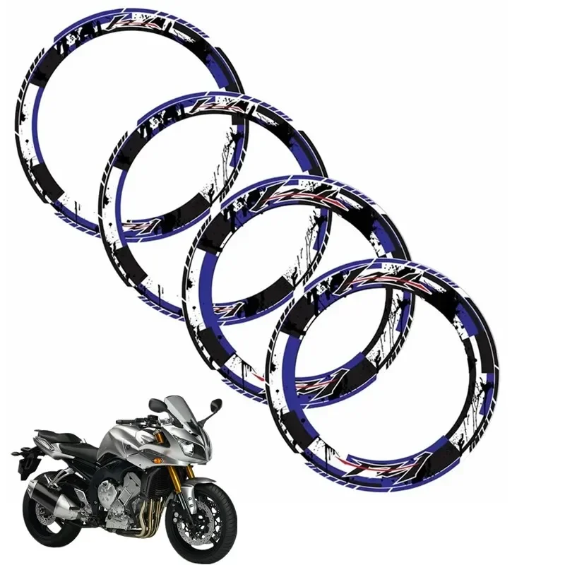 For all YAMAHA YZF FZ1  FZ 1 FZ-1 Motorcycle Parts Contour Wheel Decoration Decal Sticker - 2 Acsessories