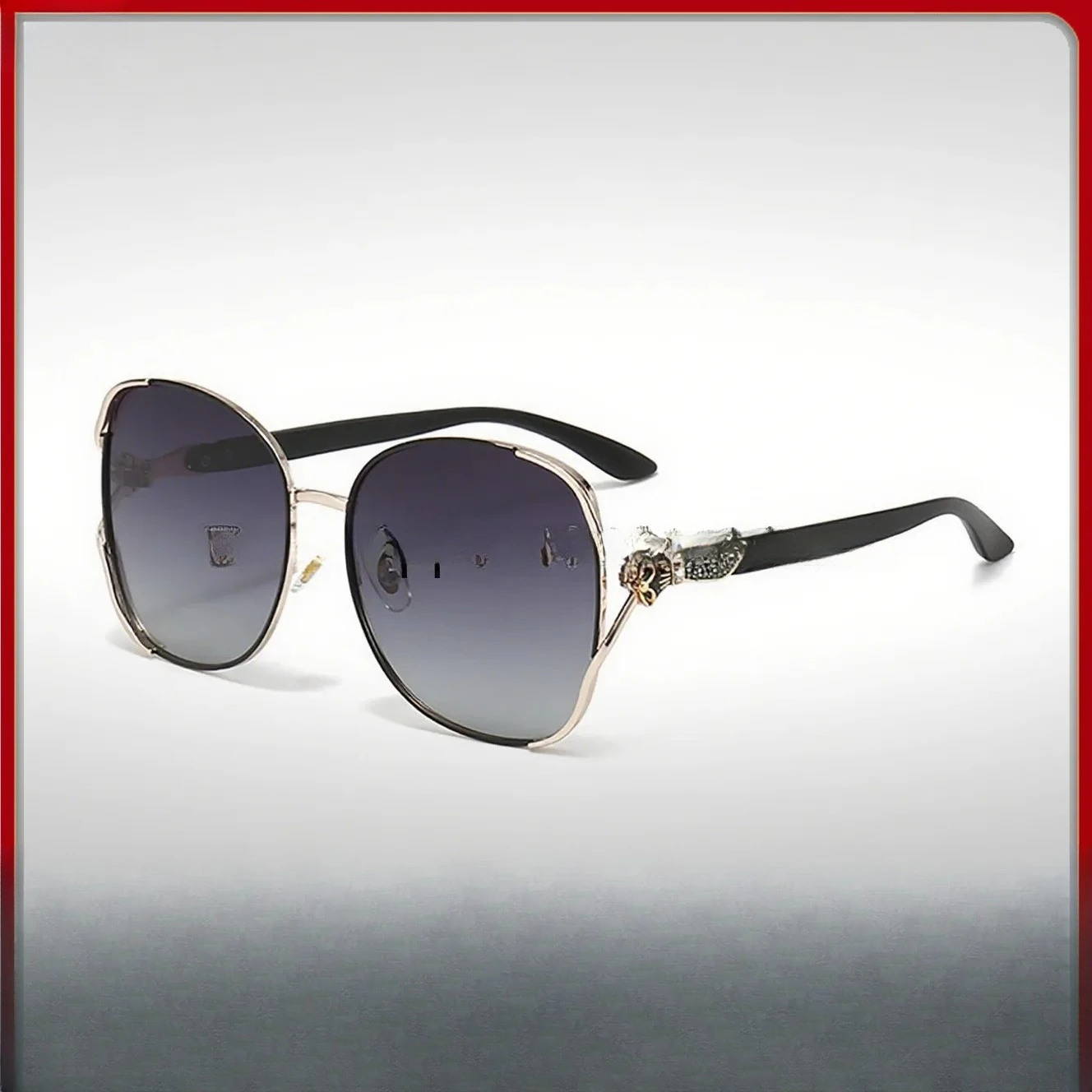 Women's New High-end Sunglasses with Sun Protection and UV Protection, Personalized Design
