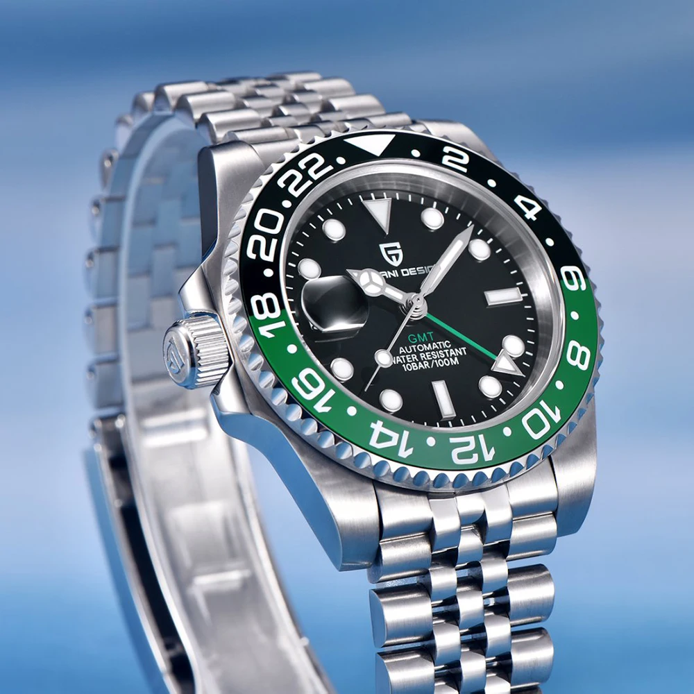 Nieuwe PAGANI DESIGN 40MM GMT - Rolex Watch Datejust recensie en prijs
