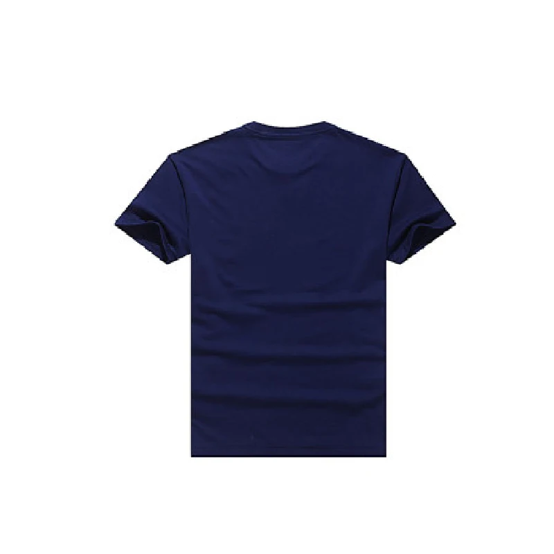 

L NIGO ​Men's Summer Letter Jacquard Pattern Navy Round Neck Cotton Short Sleeve T-Shirt #nigo97886