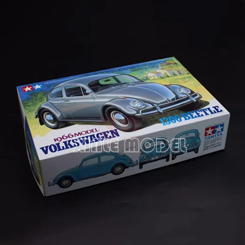 

Комплект масштабной модели автомобиля TAMIYA 24136 Beetle 1300, седан 1966 г., коллекция игрушечных моделей для хобби