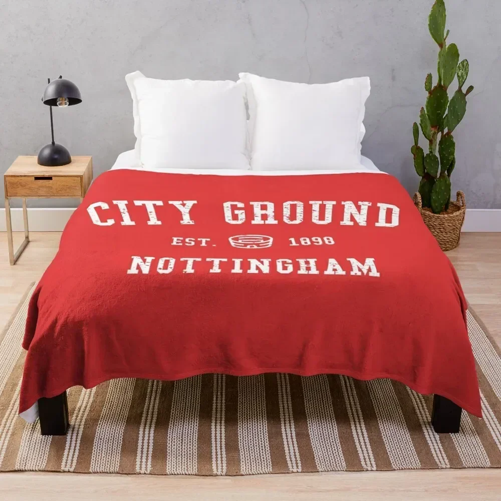 

City Ground Throw Blanket halloween blankets ands Vintage Blankets