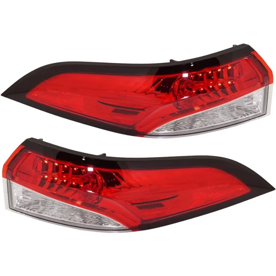 لتويوتا كورولا 2020 21 22 23 2024 الذيل ضوء سائق والركاب الجانب زوج الخارجي سيدان L LE SE نموذج CAPA معتمد استبدال #1