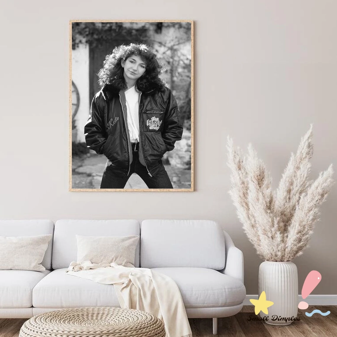 Kate Bush Music Star Poster Canvas Art Print Home Decoration Wall Painting ( No Frame )