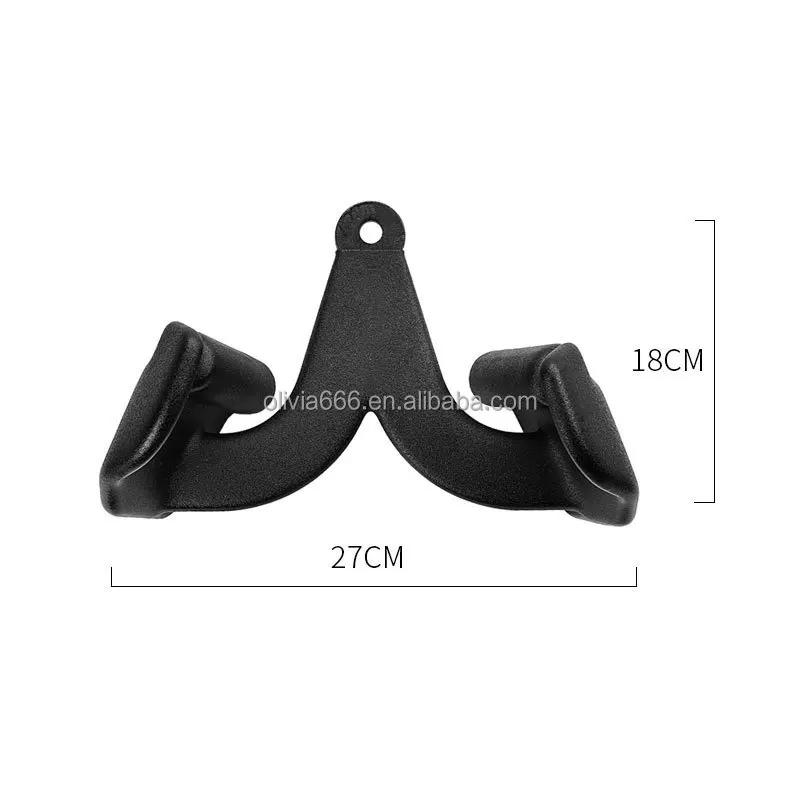 Factory Wholesale Back Muscle Exercise Gym Fitness Equipment High Lat Pull Up Down Rowing Machine Sitting Pulling Up Handle Bar