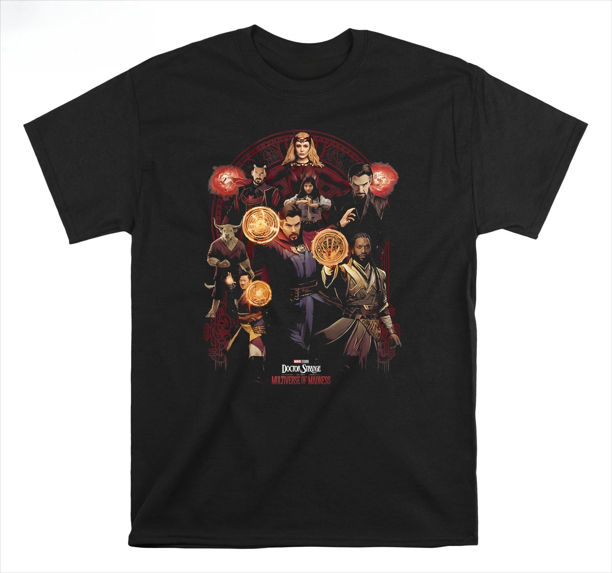 

Marvel Doctor Strange The Multiverse T-shirt Summer Men's and Women's Loose and Breathable T-shirt Top