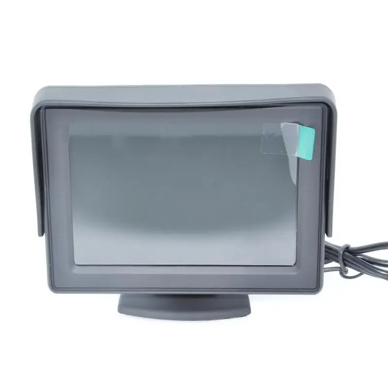Car CCD Video 7LED Auto Parking Monitor 4.3 inch Car Mirror Monitor With Reversing Car Rear View backup Camera Night