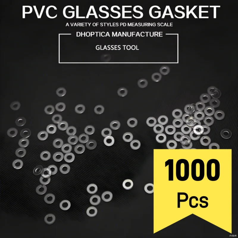 1000 Pcs Rimless Glasses Gasket Eyeglasses Part By Dhoptical