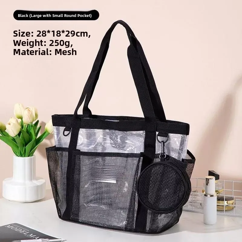 Waterproof Swimming Storage Bag Portable Outdoor Sports Fitness Wash Bag Wet And Dry Separation Handheld Beach Bag Durable