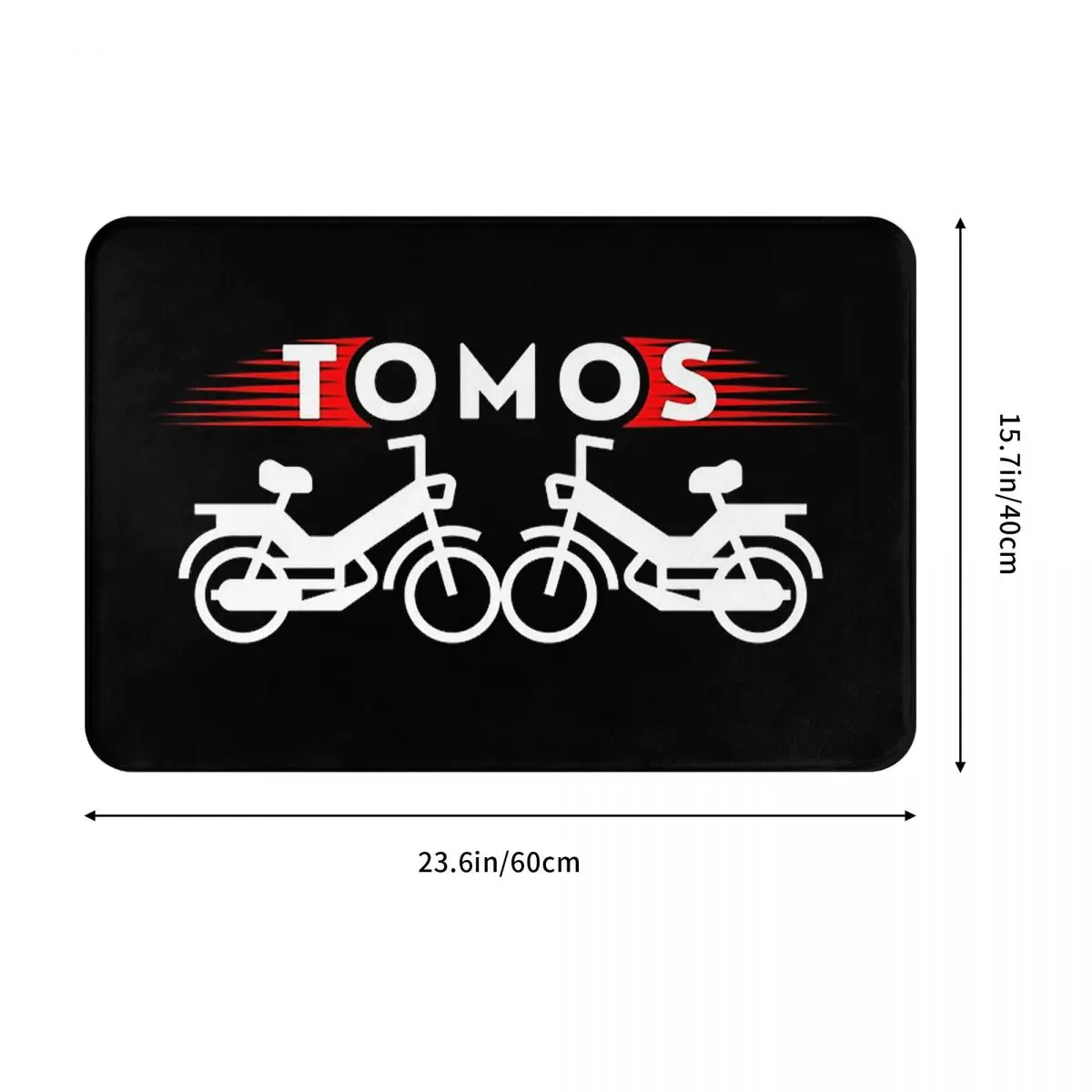Tomos Moped Doormat Cushion Carpet Rug Kitchen Entrance Home Floor Mat for Balcony Footpad Mats