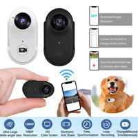 128GB Outdoor WiFi Sports Camera 1080P Mini Body Camera 120 °Camera Angle Lens Thumb Camera With Back Clip/Bracket Action Cam