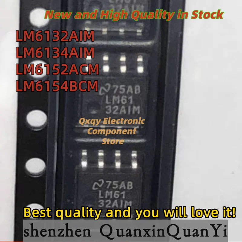 

10шт новые LM6132AIM LM6134AIM LM6152ACM LM6154BCM