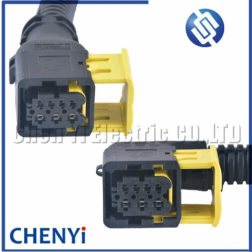 Imagen 2 del producto Conector impermeable automático de 7 pines MP4 MP5 4141 3341 2644 camión bomba luces traseras enchufe de luces traseras con cables 1- 1418480 -1