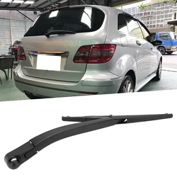 Car Rear Windshield Wiper Arm Blade Set A 245 820 08 44 Black Replacement For Benz B Class W245 B160 2005‑2010