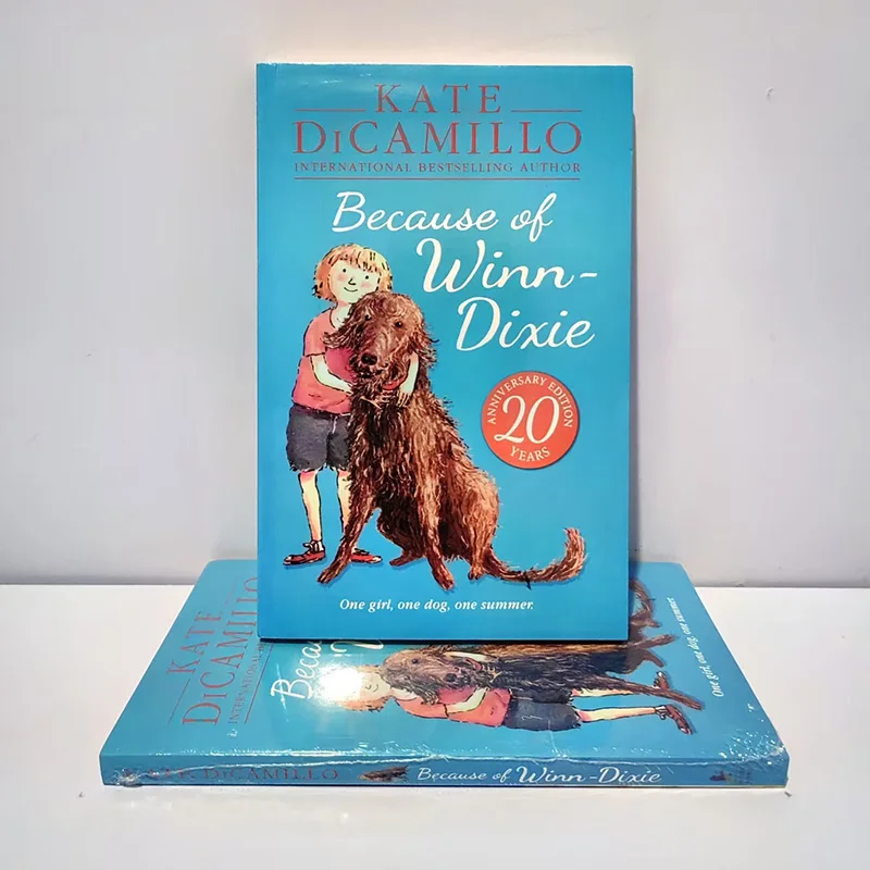 

Глупый собака Вендик, английская версия, потому что Винн Дикси, это все знаки ромашки, новые английские книги Libros Livros