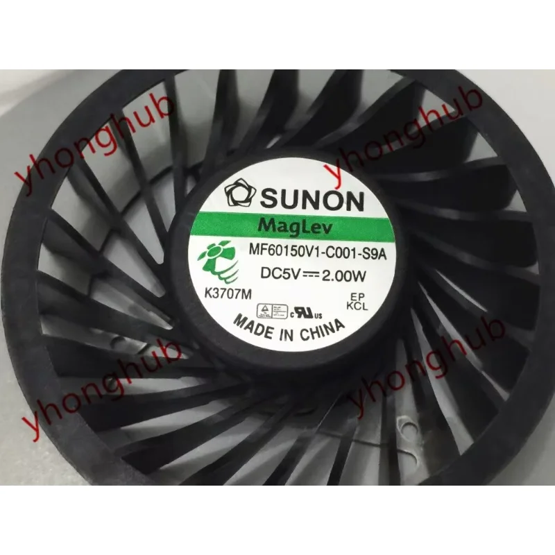 N MF60150V1-C001-S9A 1 فتحة تيار مستمر 5 فولت 2.0 واط 8460P 8570 واط 8460 واط 8560P 8560 واط مروحة التبريد