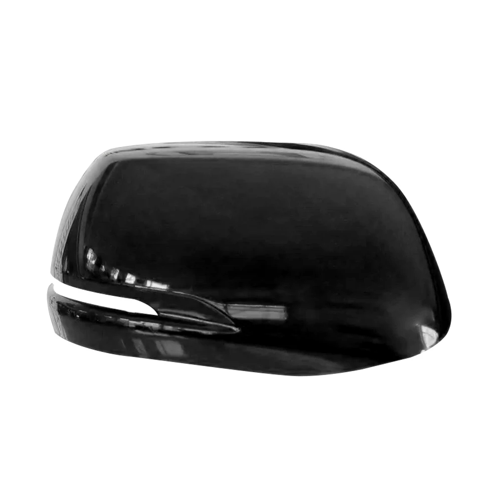 Black Front Right Rear View Side Mirror Cover Cap Fit for Honda CR-V 2011 2012 2013 2014 2015 2016 ABS