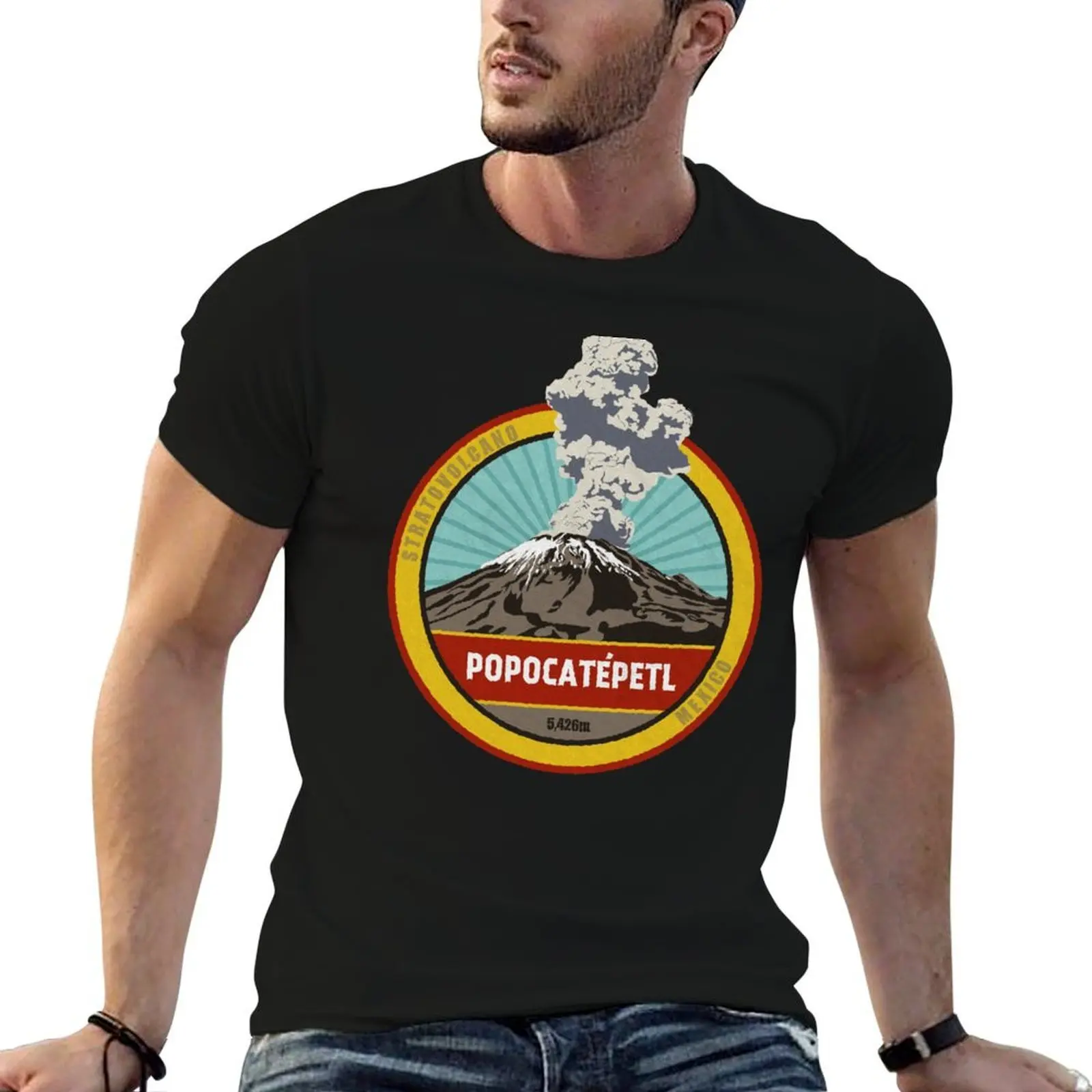 Popocatépetl Volcano, Mexico T-Shirt shirts graphic tees valentines clothes mens fashion