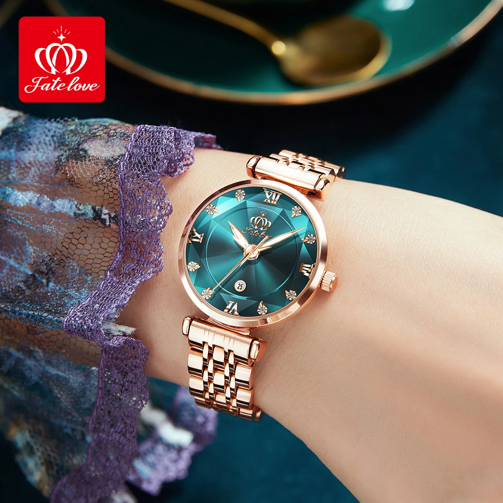 Женские кварцевые часы 6642 в минималистичном стиле