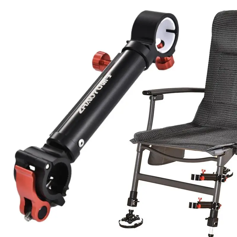 תושבת עמידה אוניברסלית לכיסא דייג עם תמיכה מתכווננת, אביזרי דייג מסתובבים, כלי קבוע 1 יחידה