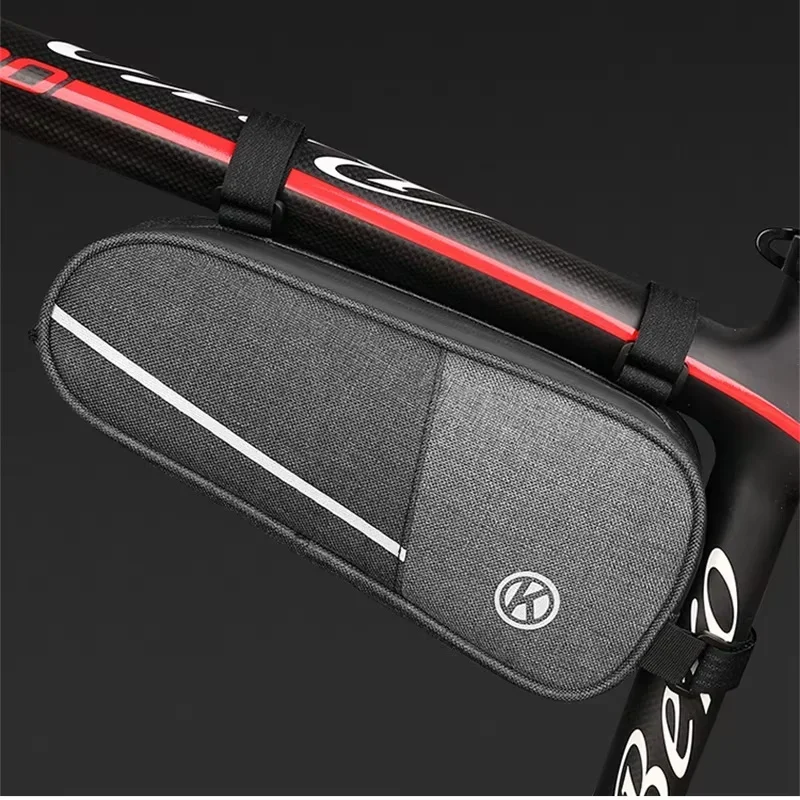 Bicycle Bag Frame Front Top Tube Bag Large Capacity Waterproof MTB Bike Triangle Pouch Phone Case Beam Pack Cycling Accessories