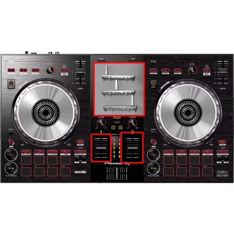 1pcs，Straight slip potentiometer，10KB，6Pin，Pioneer DJ，DDJ-SB DDJ-SB2 DDJ-SB3，Mixing console volume putter