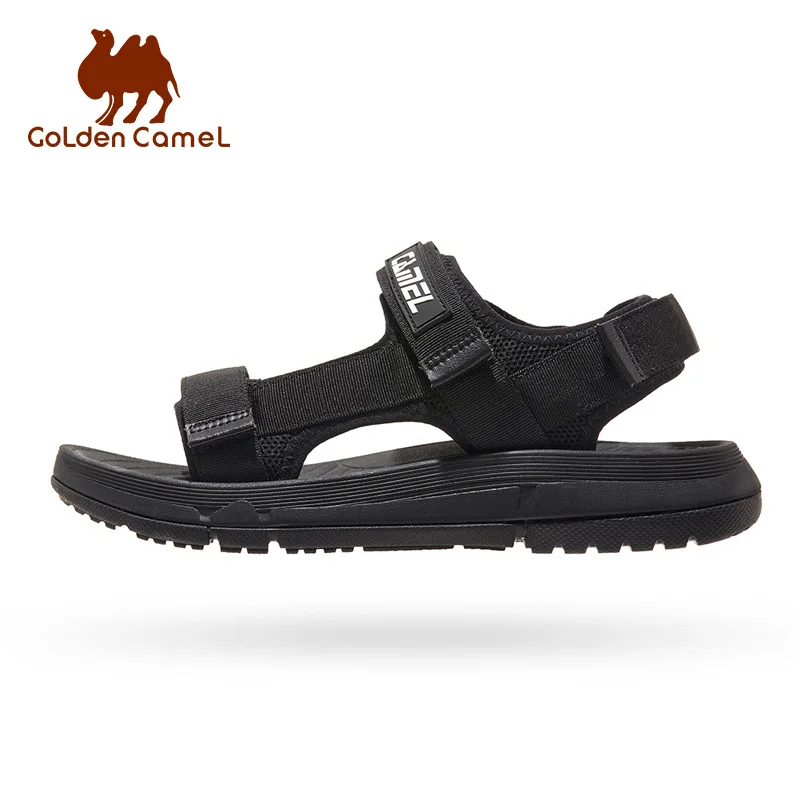 

GOLDEN CAMEL Men's Summer Sandals Trend Youth Breathable Casual Beach Sandal Air Cushion Shoes for Men Slippers Non-slip